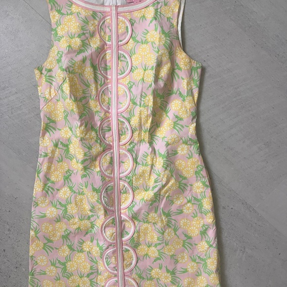 Vintage Lilly Pulitzer Grasshopper Dress - Picture 2 of 7